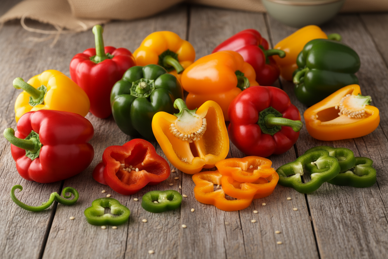 Capsicum Products images on table