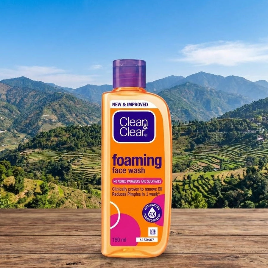 Clean & Clear Foaming Facial Wash (क्लीन एंड क्लियर फोमिंग फेशियल वाश )