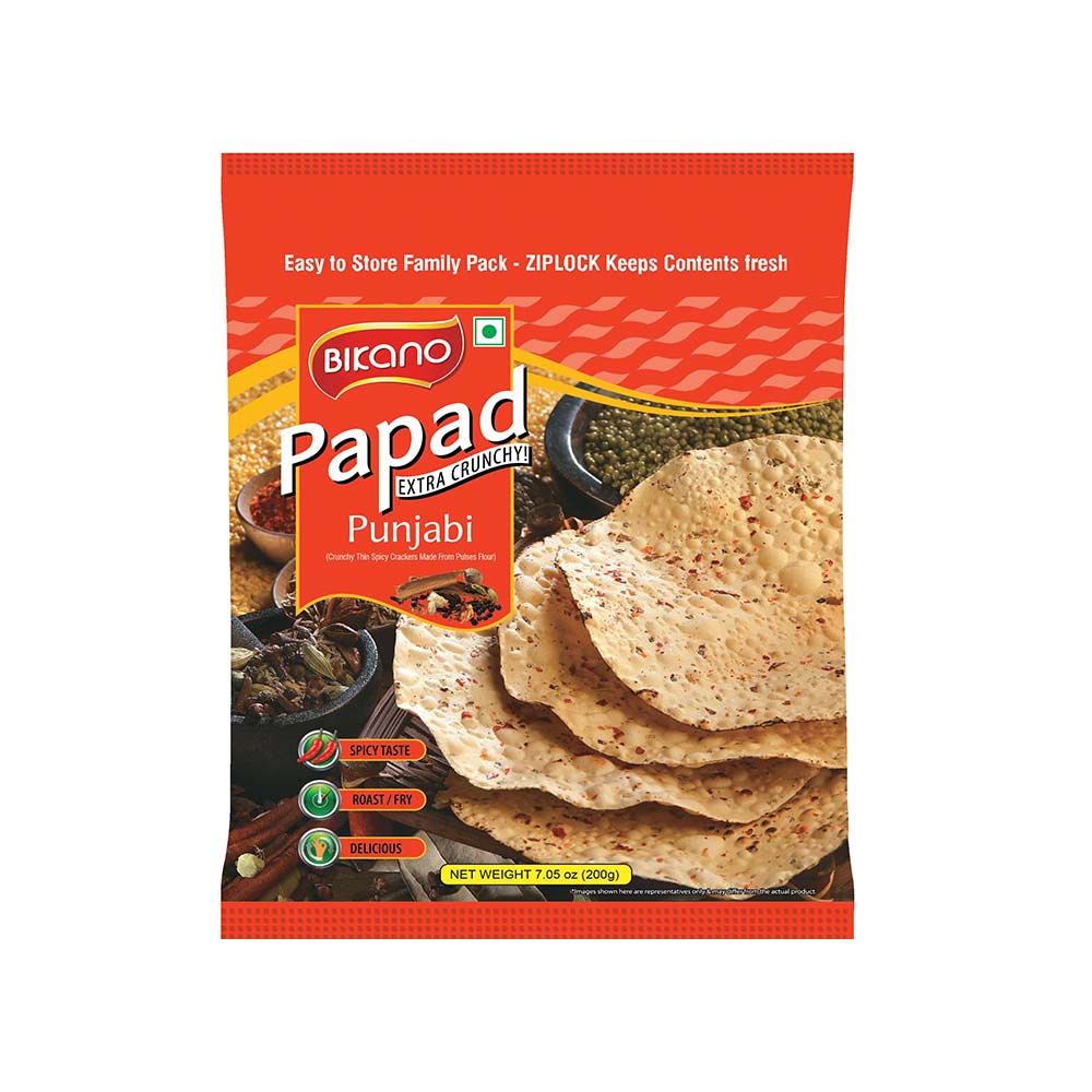 Bikano Punjabi Papad (बिकानो पंजाबी पापड़)