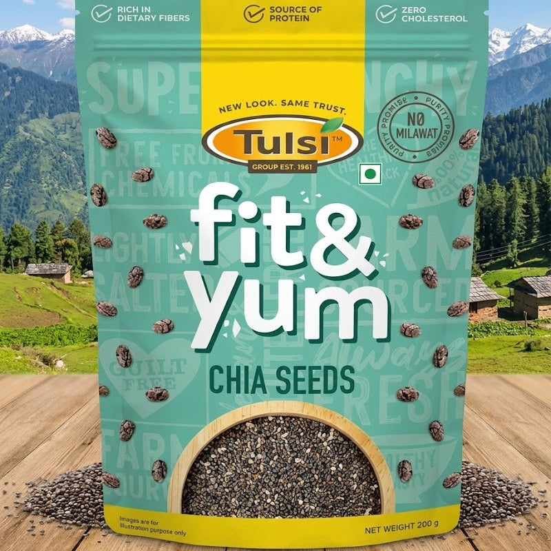 Tulsi Chia Seeds Fit & Yum (200g)