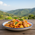 Chicken Mix Sauce Pasta by Moksha (चिकन मिक्स सॉस पास्ता)