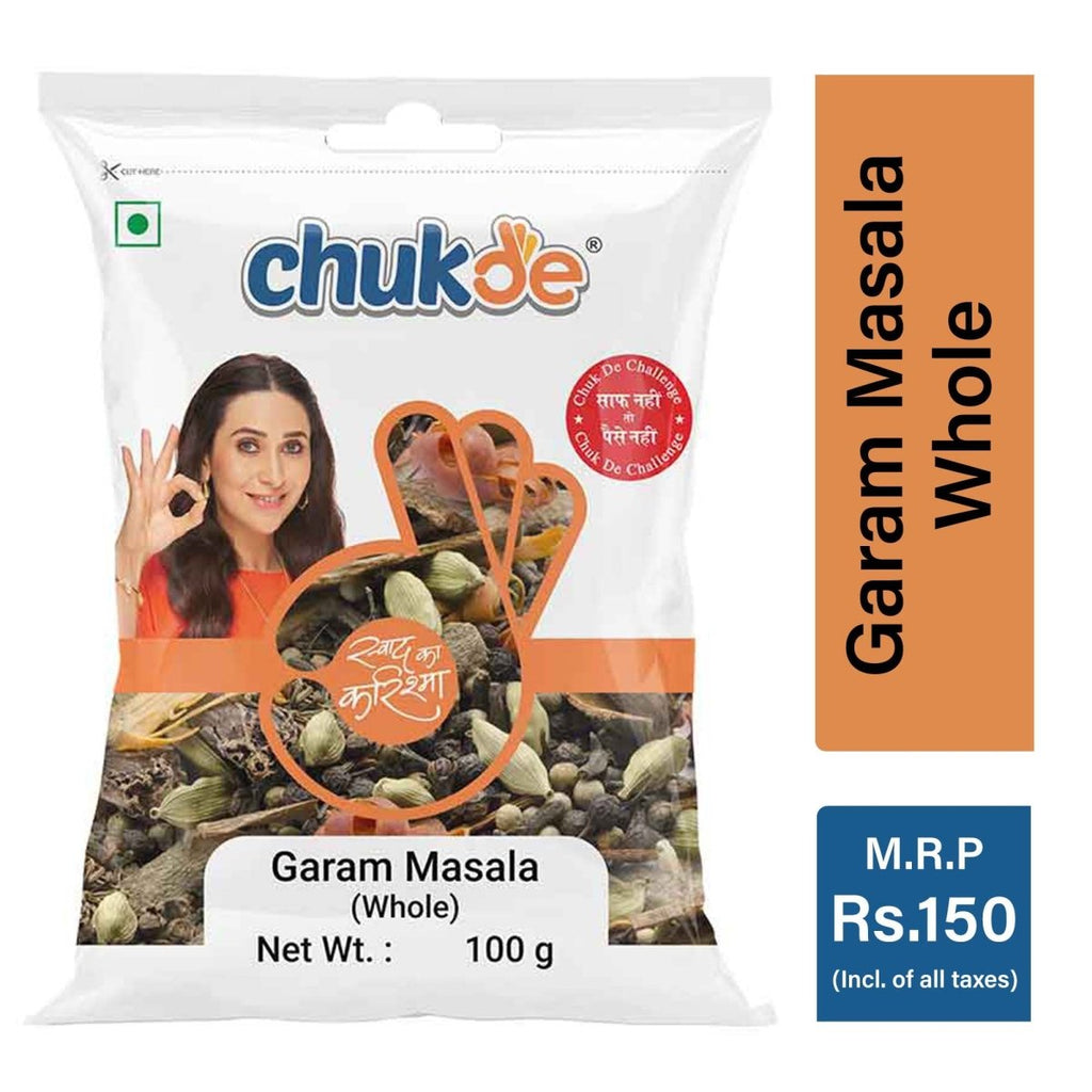 Chukde Whole Garam Masala 100 g (साबुत गरम मसाला)