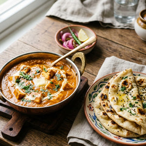 Couple Dinner Combo - Paneer Butter Masala Half + 4 Butter Naan