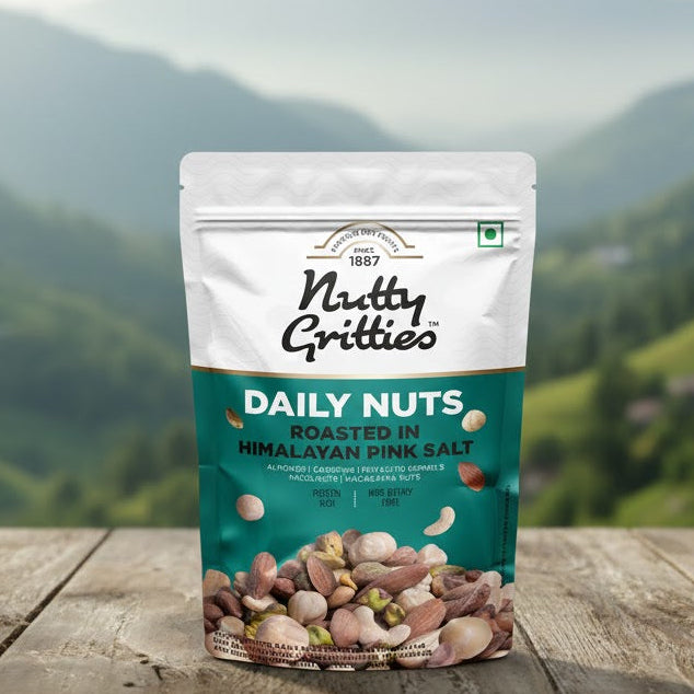 Nutty Gritties Daily Nuts with 5 Exotic Nuts