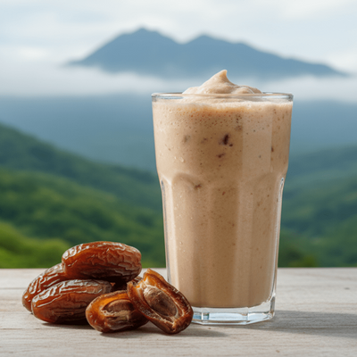 date shake with raw dates with kumaun hills 