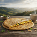 Egg Paratha by Moksha (अंडा पराठा)