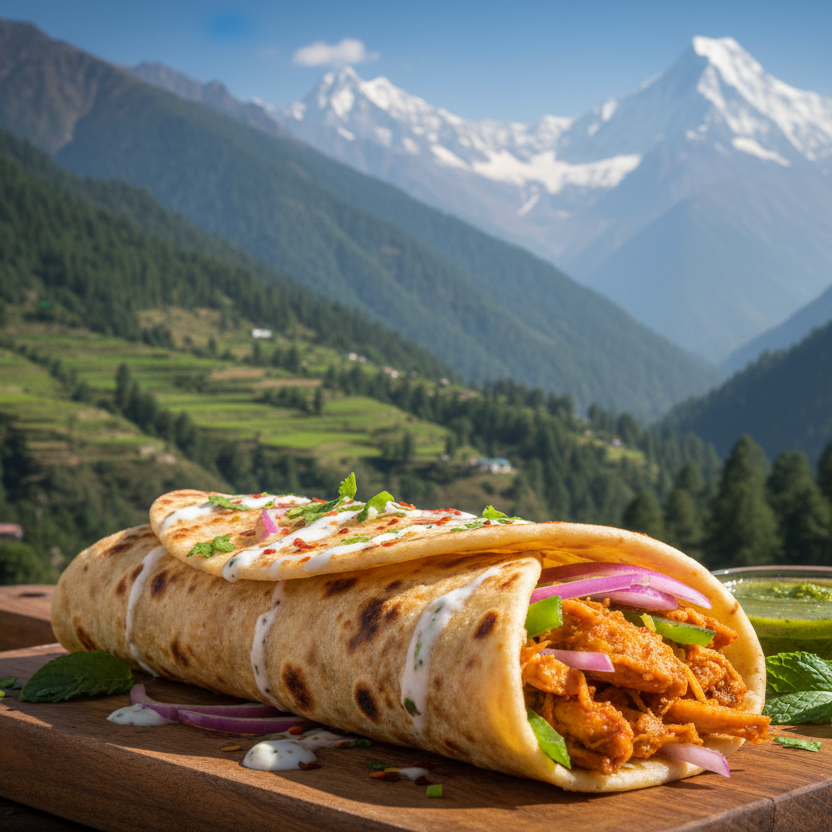 Chicken Roll (चिकन रोल)