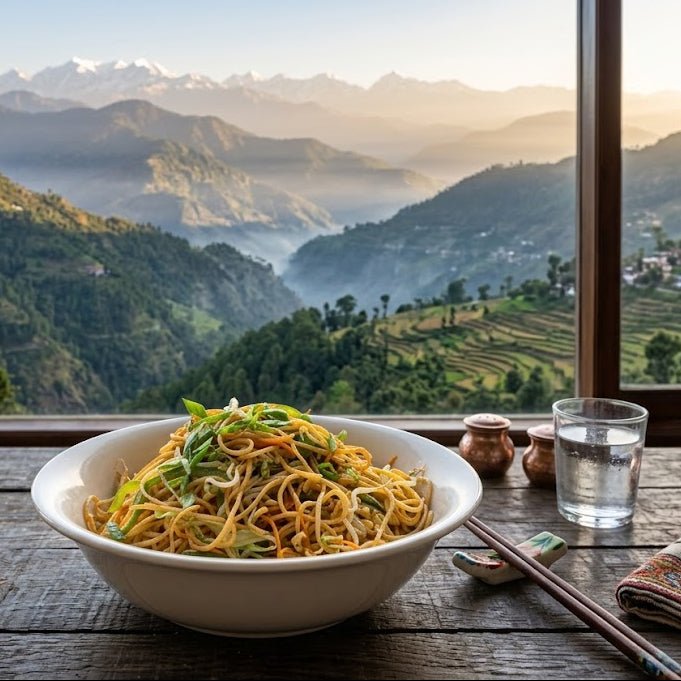 Hakka noddle's (हक्का नूडल्स)