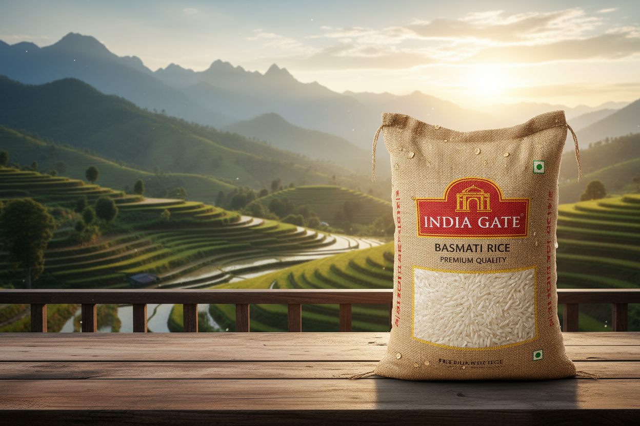 India gate Basmati rice Product image in the hills
