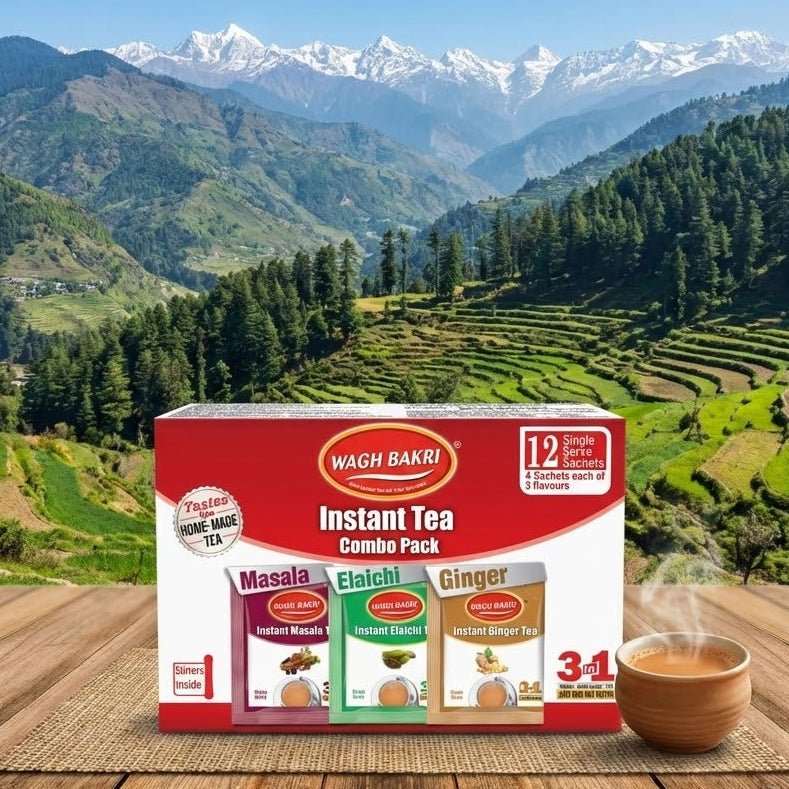 Wagh Bakri Instant tea premix combo pack