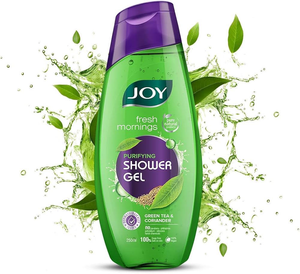 Joy Green Tea Shower Gel Body Wash 250g (जॉय ग्रीन टी शावर जेल)