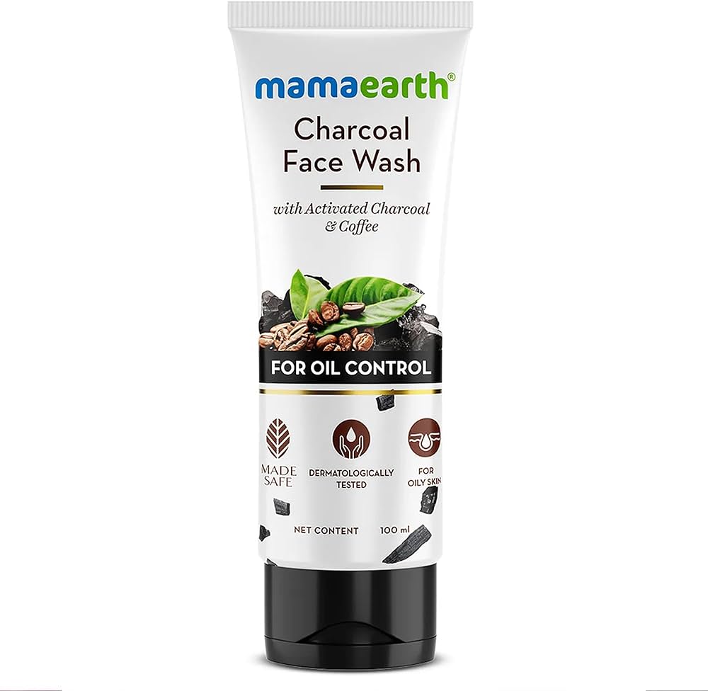 Mamaearth Charcoal Face Wash for Oil Control (100 ml)