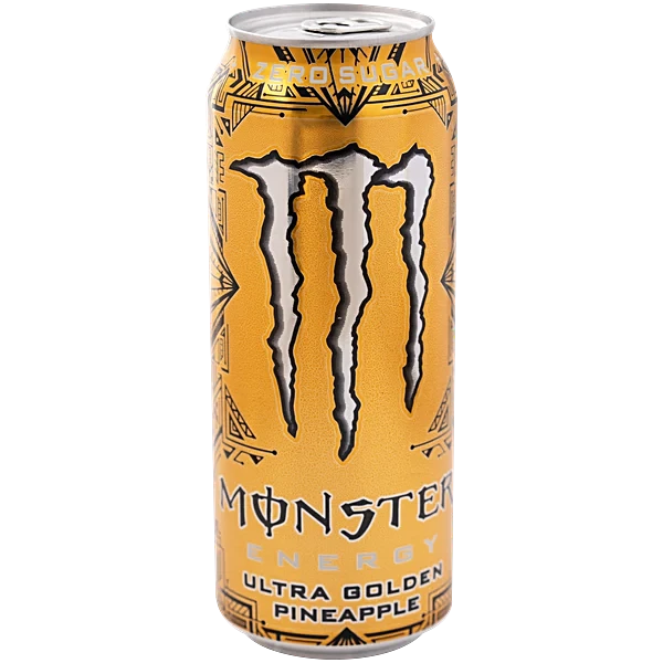 Monster Energy Ultra Golden Pineapple, 500 ml - Imported from USA