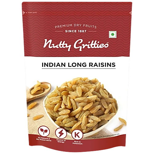 Nutty Gritties Raisins Indian Long 200 Gm