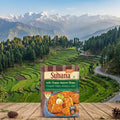 Suhana Paneer Tikka Masala Mix package with a scenic mountain backdrop