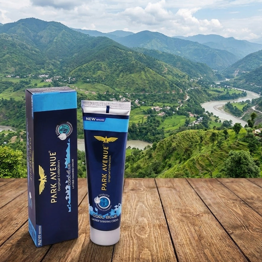 park avenue cool blue lather shaving cream(पार्क एवेन्यू शेविंग क्रीम)