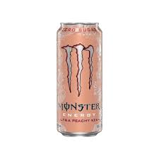 Monster Ultra Peachy Keen Energy Drink, 500 ml - Imported from USA
