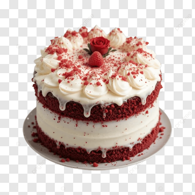 Fresh Red Velvet Cake (Egg Less)