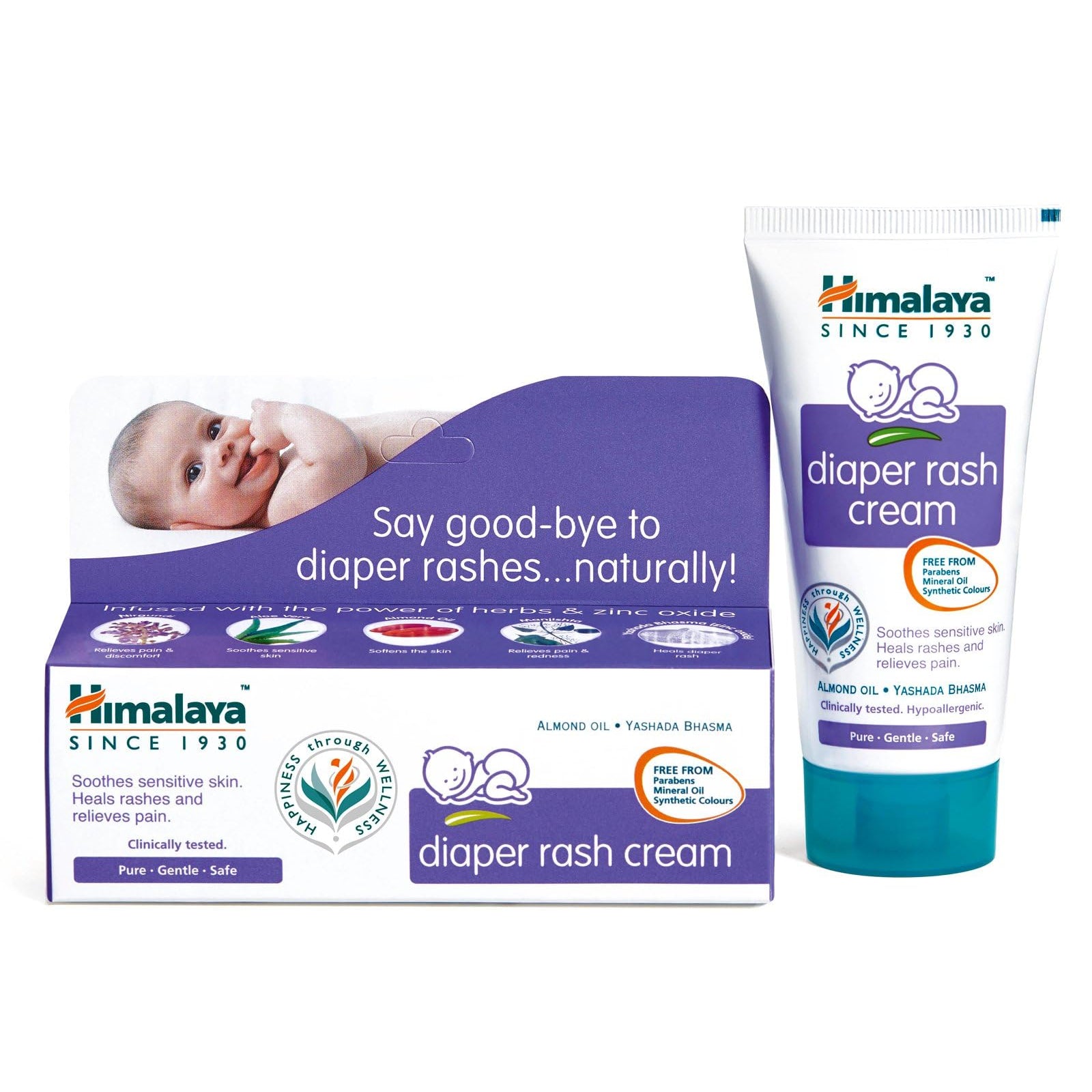 Himalaya Diaper Rash Cream - 100 g (हिमालया डायपर रैश क्रीम)