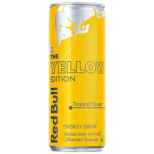 Red Bull Energy Drink - Tropical, Yellow Edition