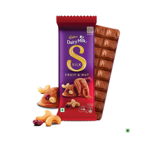 कैडबरी डेयरी मिल्क सिल्क फ्रूट एंड नट चॉकलेट बार