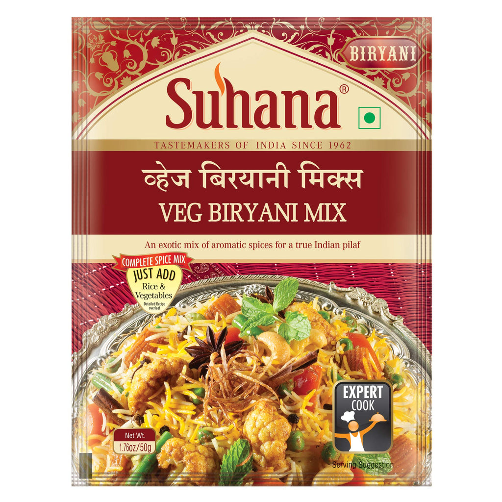 Suhana Masale - Veg Biryani Spice Mix 50g