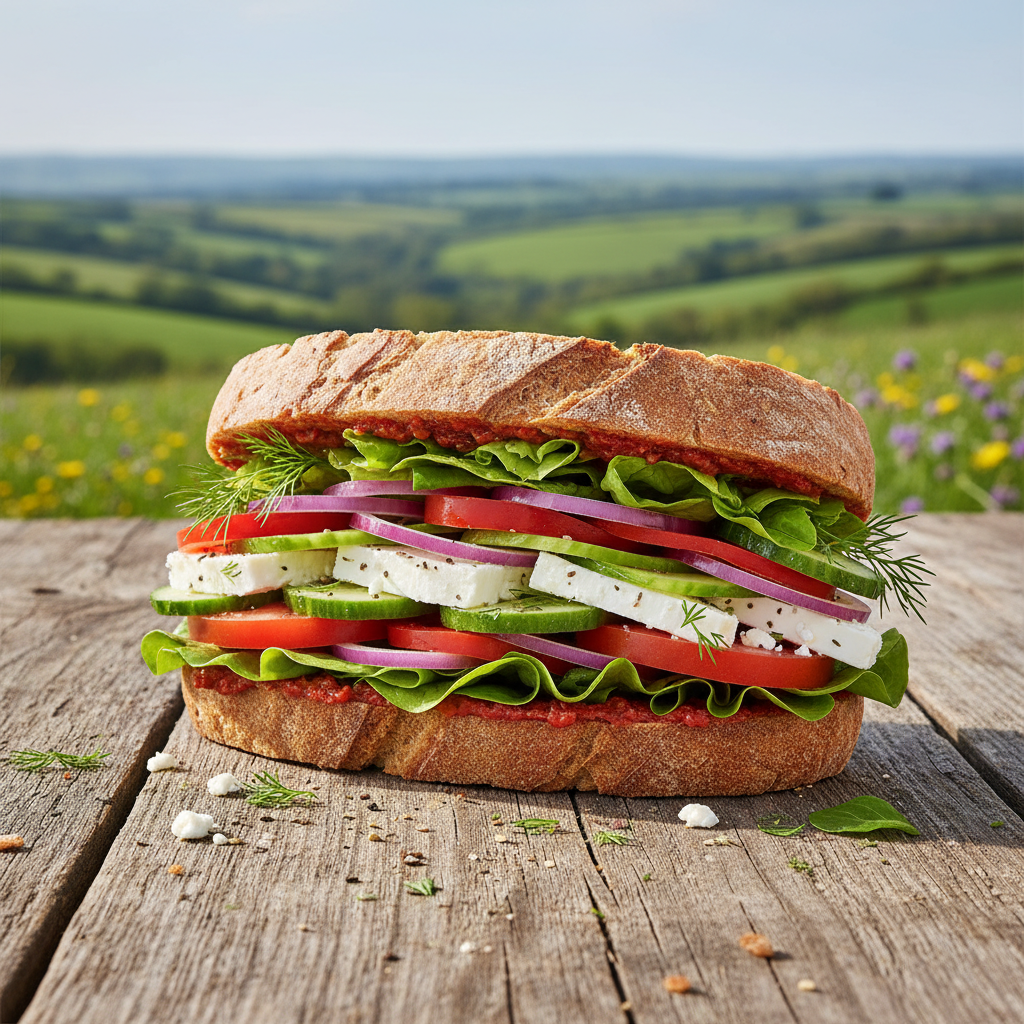 Veg Cold Sandwich by Moksha (वेज कोल्ड सैंडविच)