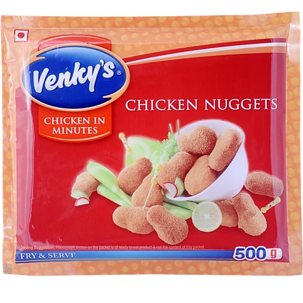 Venkys Chicken Nuggets, 500 g (वेंकीज चिकन नगेट्स)